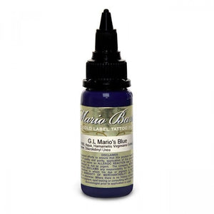 Intenze Ink Mario Barth Gold Label Mario's Blue 30ml (1oz) - Ink Stop Consumables