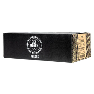 Jet Black Aprons 36" X 43" - 50 Pack