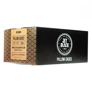 Jet Black Pillow Cases - 100 pack