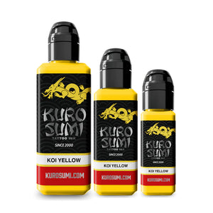 KURO SUMI - KOI YELLOW