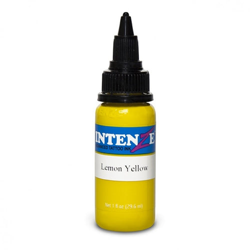 Intenze Ink Basic Lemon Yellow 30ml (1oz) - Ink Stop Consumables