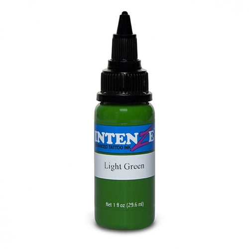 Intenze Ink Basic Light Green 30ml (1oz) - Ink Stop Consumables