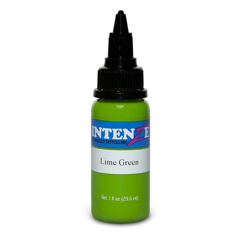 Intenze Ink New Original Lime Green 30ml (1oz) - Ink Stop Consumables
