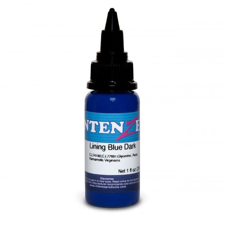 Intenze Ink Color Lining Series Lining Blue Dark 30ml (1oz) - Ink Stop Consumables