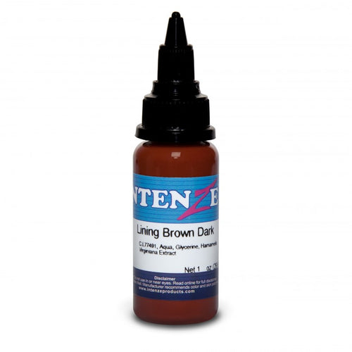 Intenze Ink Color Lining Series Lining Brown Dark 30ml (1oz) - Ink Stop Consumables