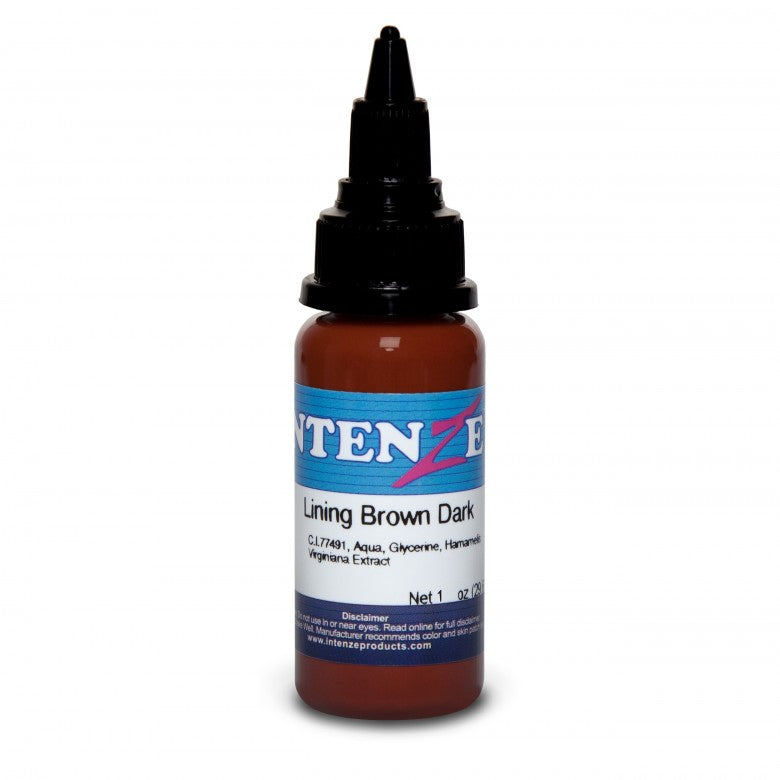 Intenze Ink Color Lining Series Lining Brown Dark 30ml (1oz) - Ink Stop Consumables