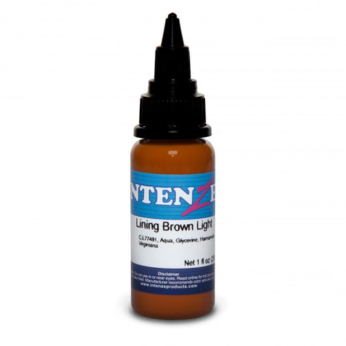 Intenze Ink Color Lining Series Lining Brown Light 30ml (1oz) - Ink Stop Consumables