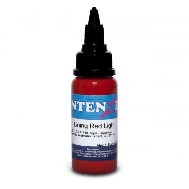 Intenze Ink Color Lining Series Lining Red Light 30ml (1oz) - Ink Stop Consumables