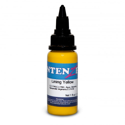 Intenze Ink Color Lining Series Lining Yellow 30ml (1oz) - Ink Stop Consumables