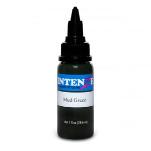Intenze Ink Earth Tone Mud Green 30ml (1oz) - Ink Stop Consumables