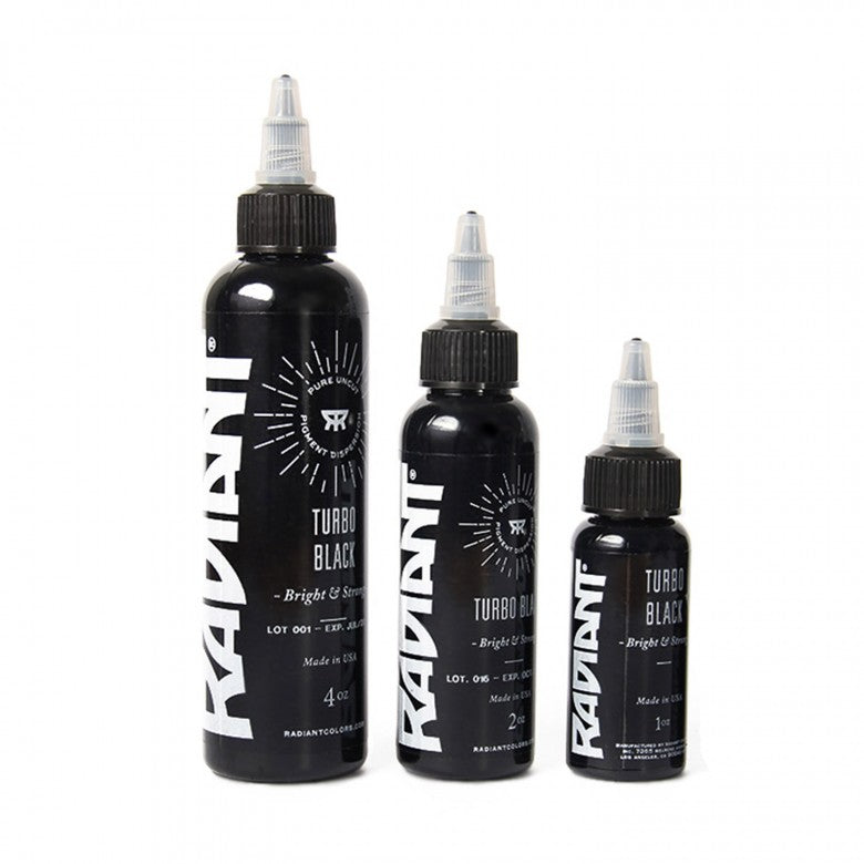 Radiant Colors Turbo Black | Ink Stop