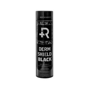 Recovery Derm Shield - 25 cm x 7.3 m (10" x 8 Yard) Protective Bandage Roll - Black