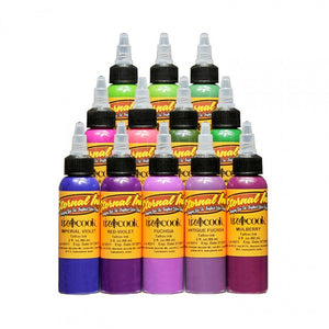 Complete Set of 12 Eternal Ink Liz Cook Portrait Series 30ml (1oz) - Ink Stop Consumables