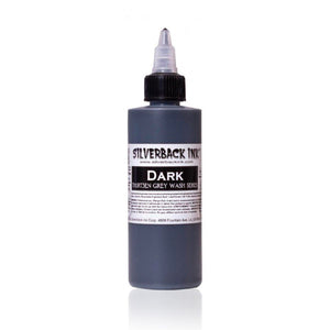 SILVERBACK INK® BLACK TH1RT3EN GREYWASH (120ML/4OZ)
