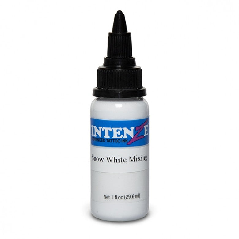 Intenze Ink Basic Snow White Mixing 30ml (1oz) - Ink Stop Consumables