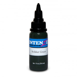 Intenze Ink Soldier Green 30ml (1oz) - Ink Stop Consumables