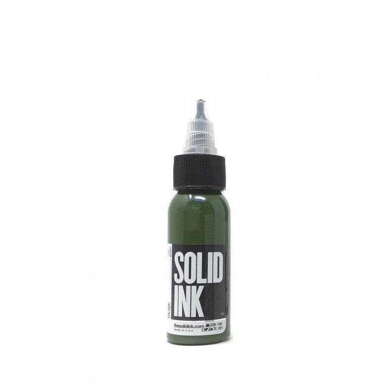 Solid Ink Olive 30ml (1oz) - Ink Stop Consumables