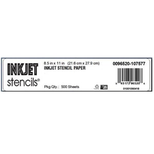 INKJET STENCIL PAPER 8.5 X14" 500 SHEETS