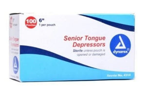 Pack of 100 Tongue Depressors - Ink Stop Consumables