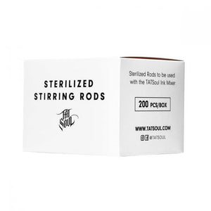 TATSOUL INK MIXER STERILE STIRRING RODS (200 PACK) - Ink Stop Consumables